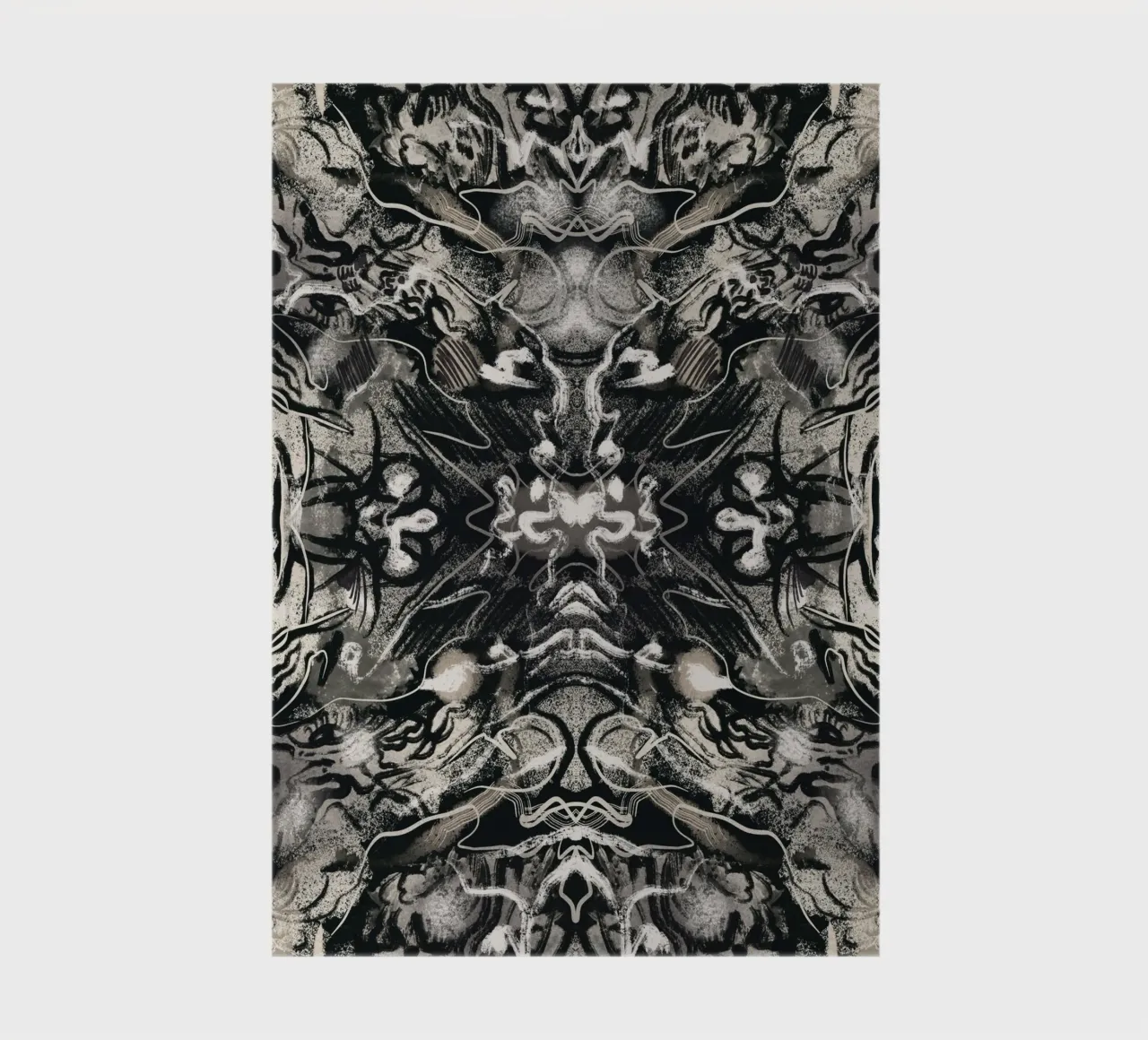 Rorschach 08 in bianco e nero diario da Little Dean