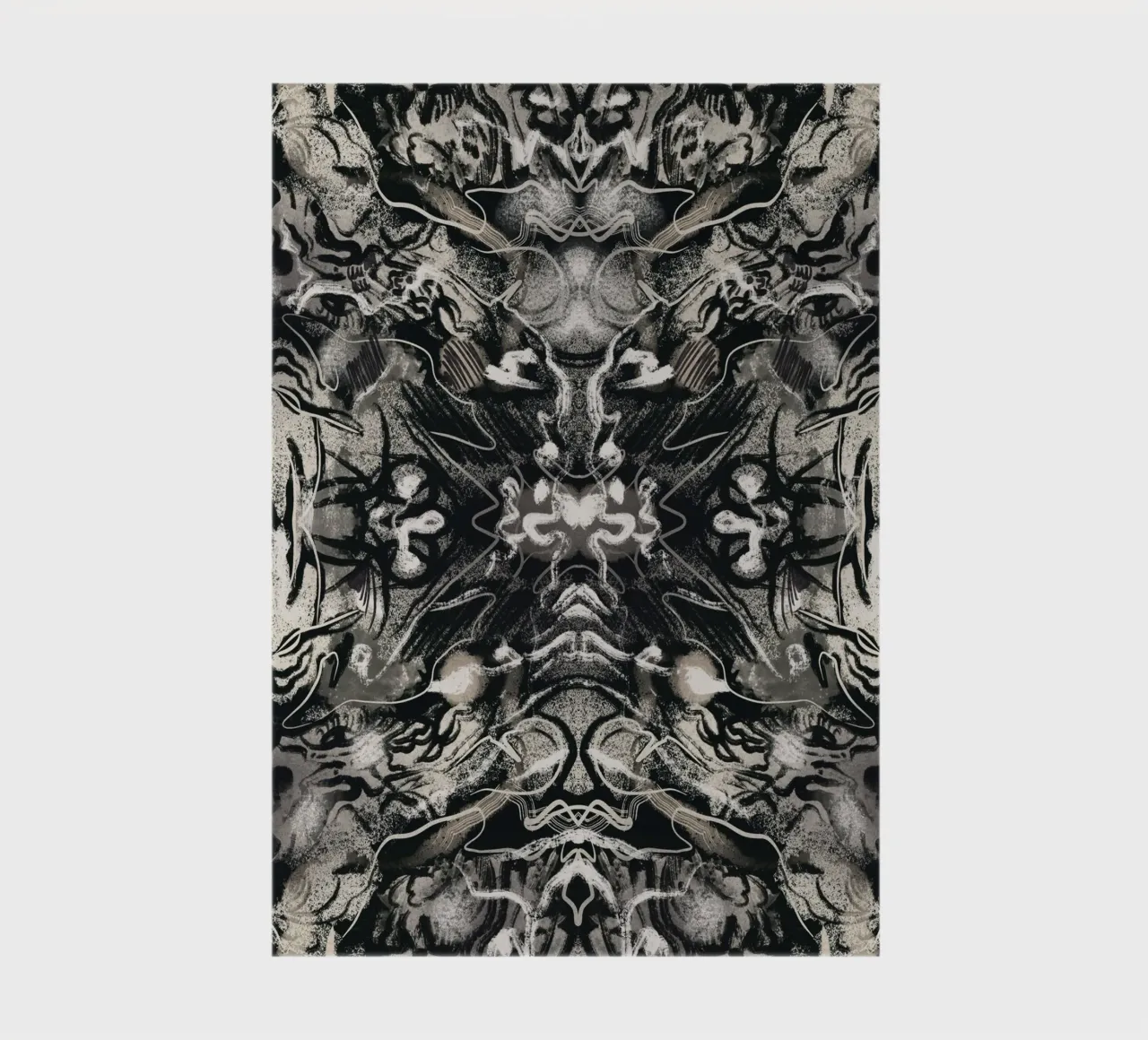 Rorschach 08 in bianco e nero diario da Little Dean
