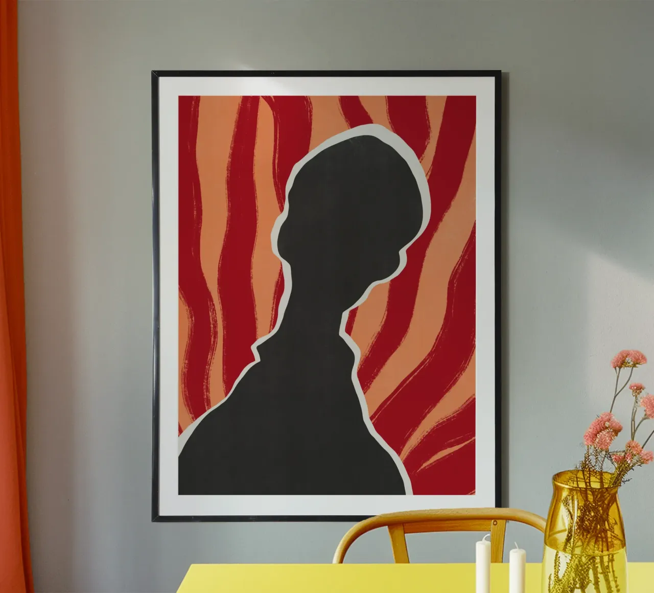 Modello nero 02 poster da Little Dean