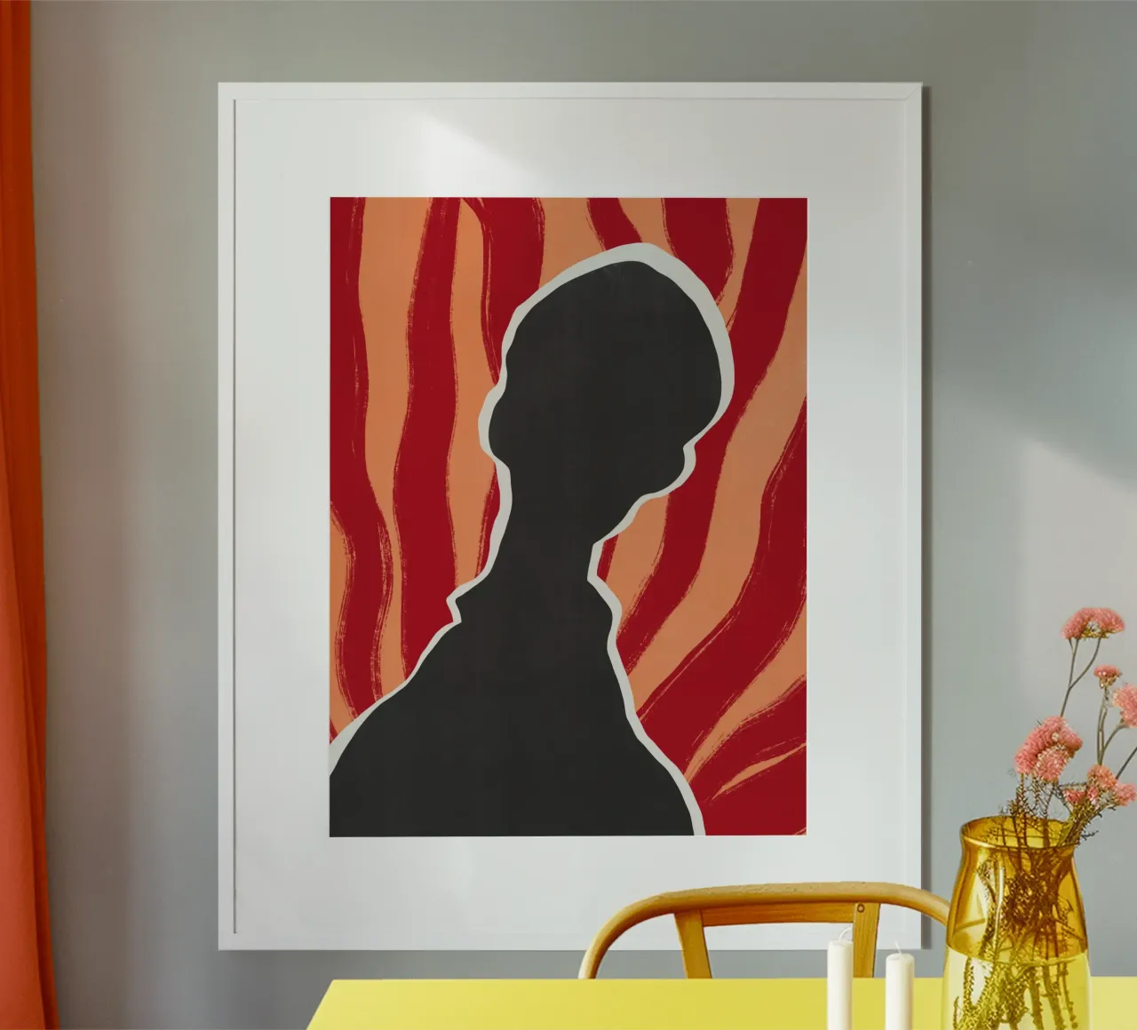 Modello nero 02 poster da Little Dean