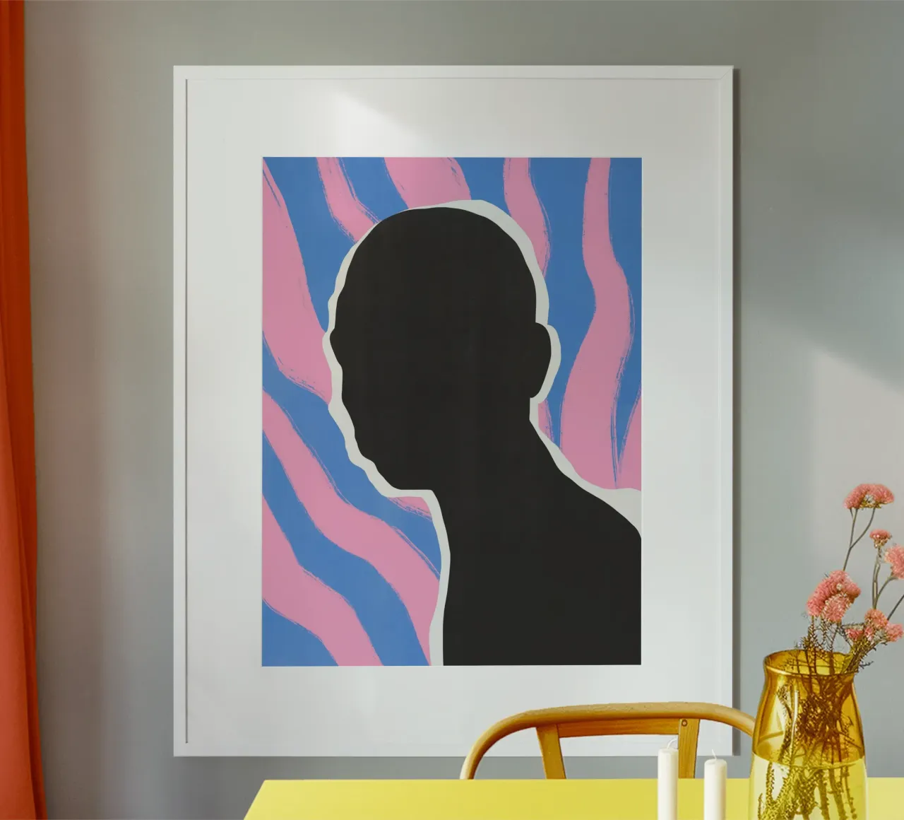 Modello nero 03 poster da Little Dean