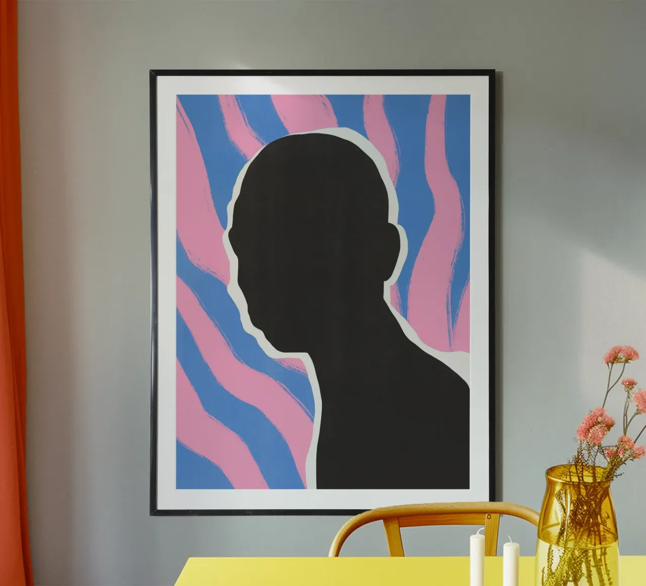 Modello nero 03 poster da Little Dean