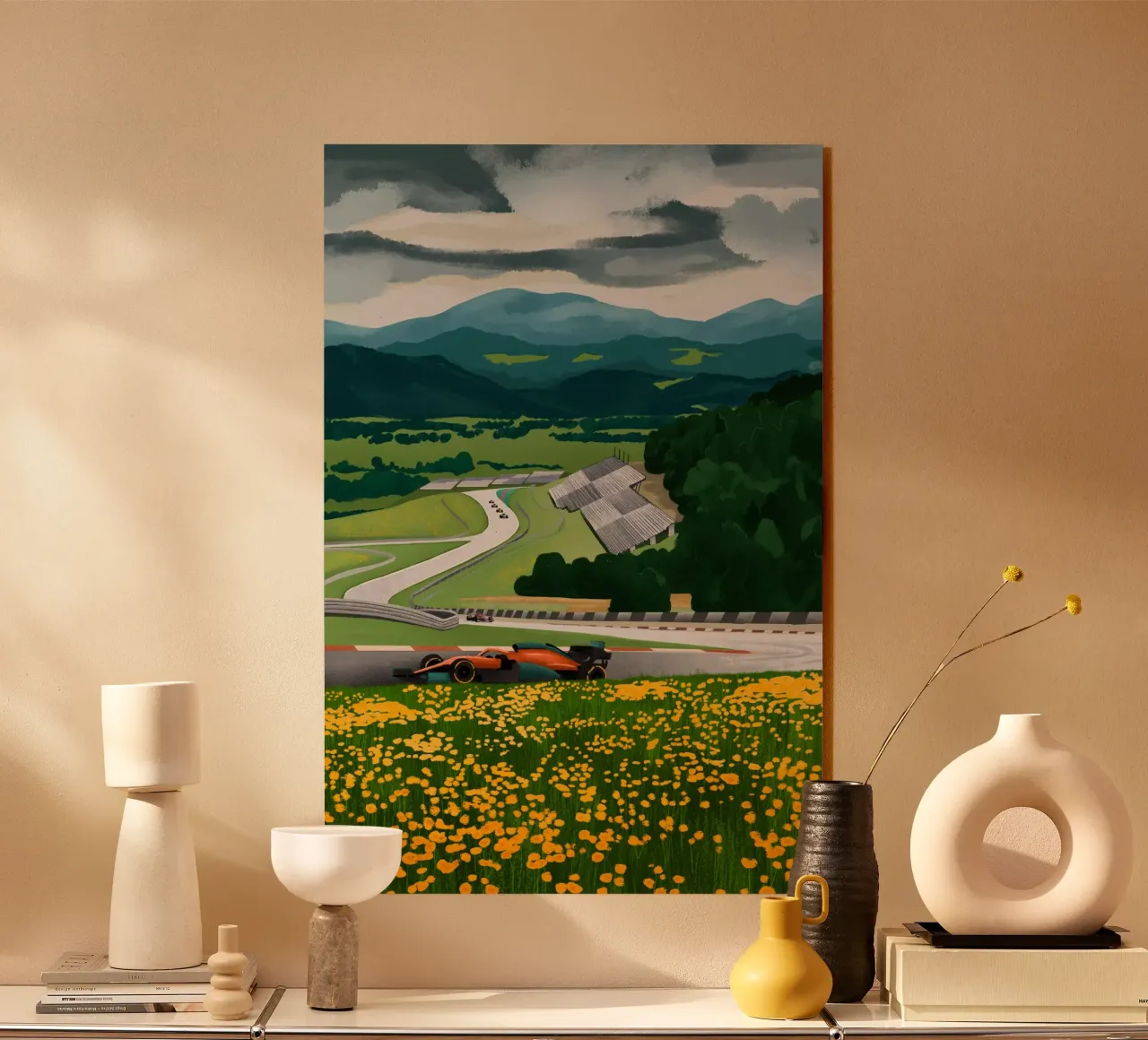 Racetrack Austria plexiglass da Goed Blauw