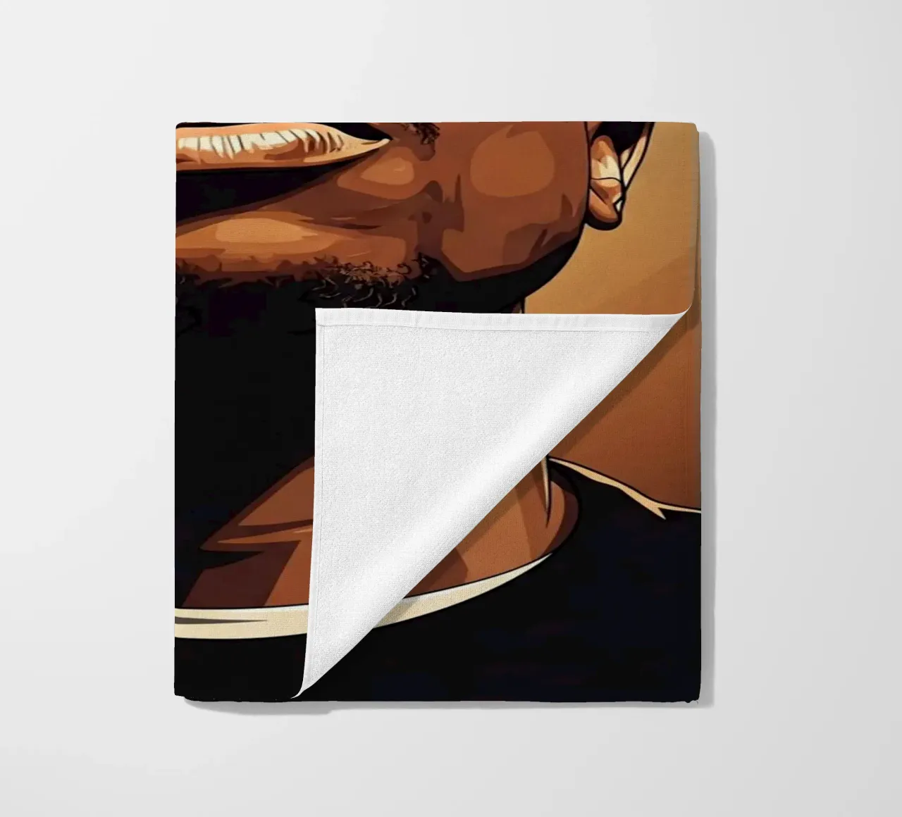 Tupac Shakur portrait telo mare da Lembayung art