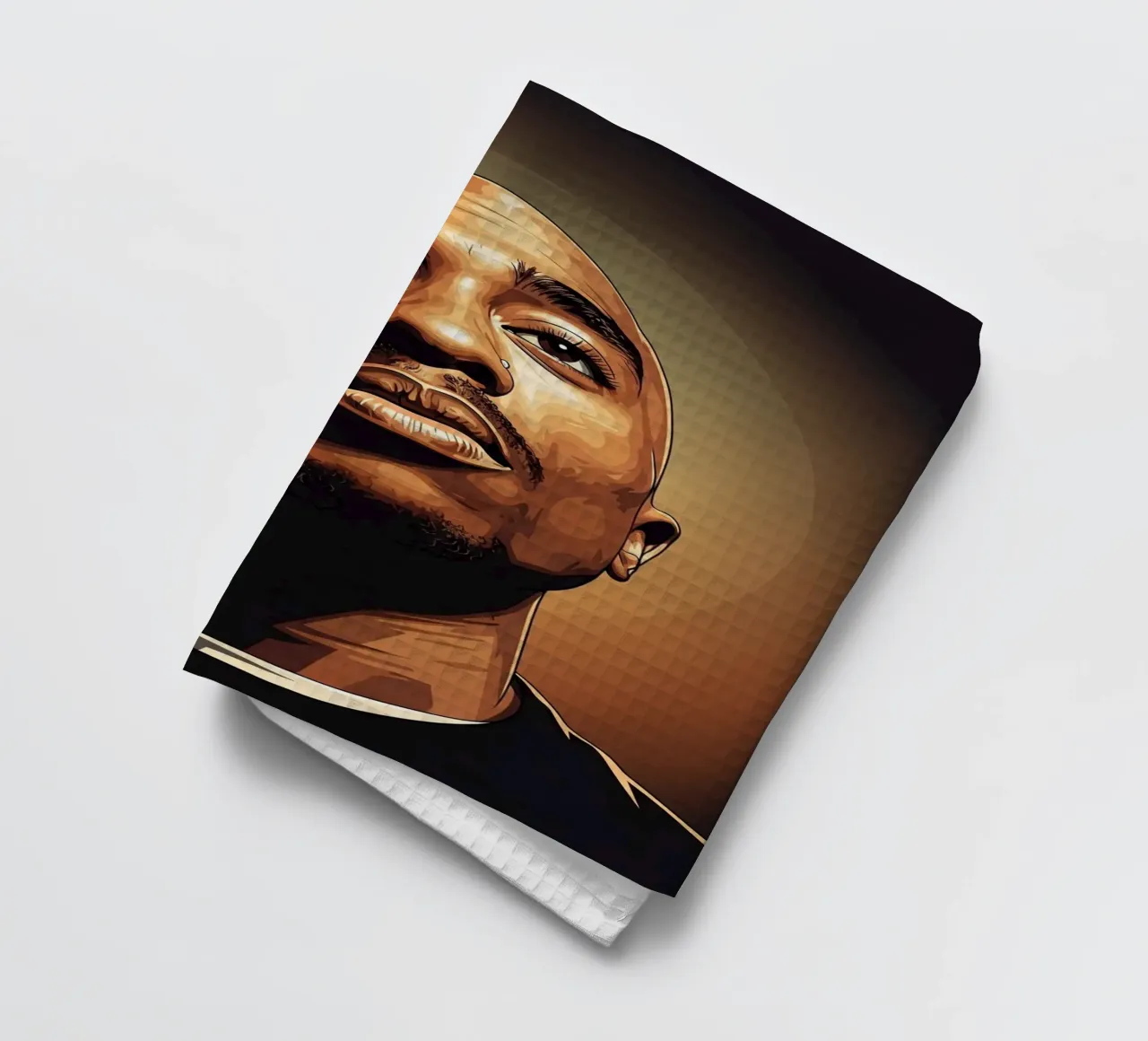 Tupac Shakur portrait canovaccio da cucina da Lembayung art