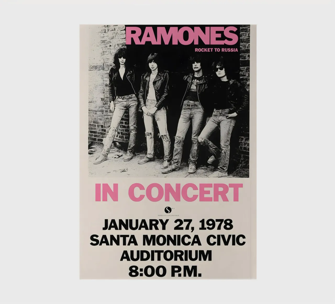 The Ramones Rocket to Russia Sire Records 1978 notebook by DGUnder