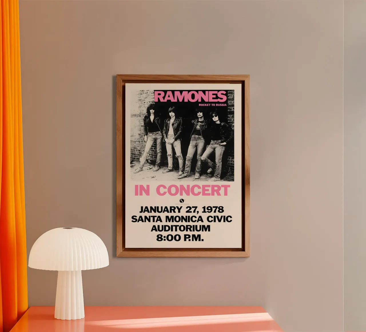 The Ramones Rocket to Russia Sire Records 1978 alu-dibond by DGUnder