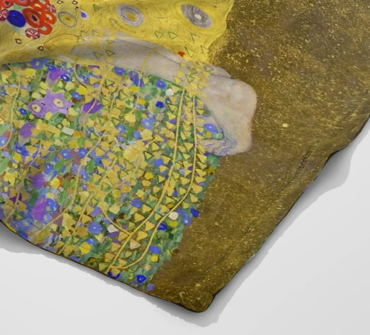 Il bacio (1907-1908) di Gustav Klimt coperta in pile da Gustav Klimt ART Prints