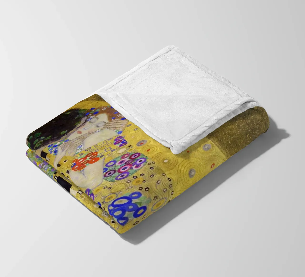 Il bacio (1907-1908) di Gustav Klimt coperta in pile da Gustav Klimt ART Prints