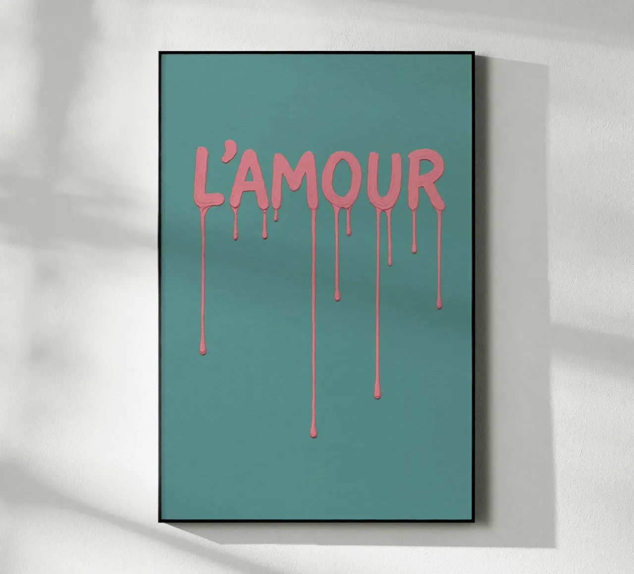 L'AMOUR plexiglass da IZZY BERLIN