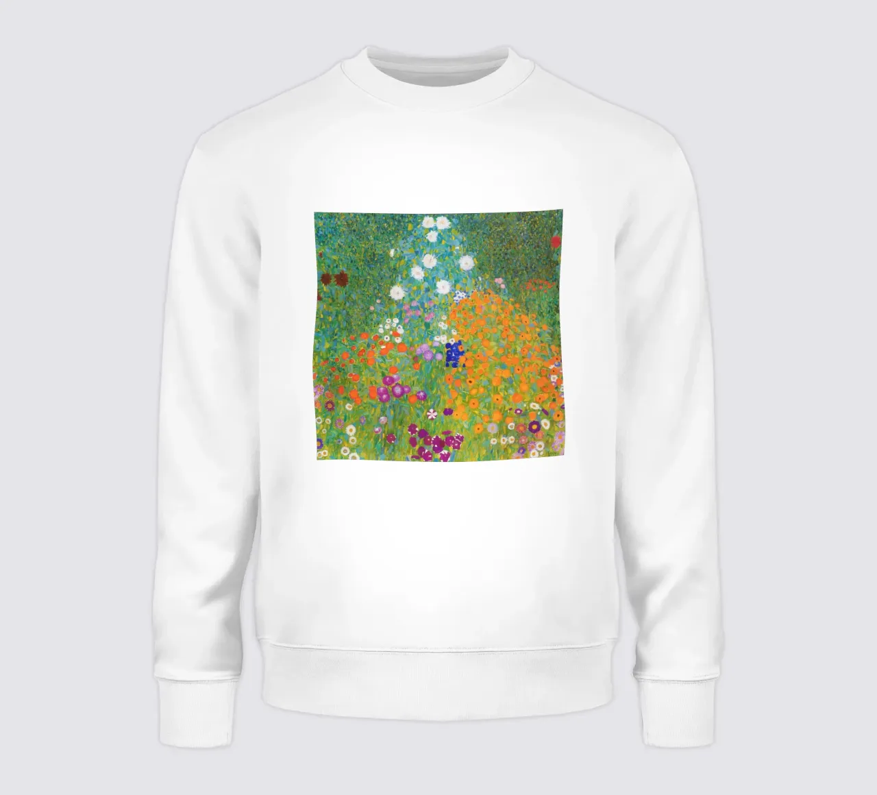Bauerngarten (giardino fiorito), dipinto da Gustav Klimt nel 1907 felpa da Gustav Klimt ART Prints