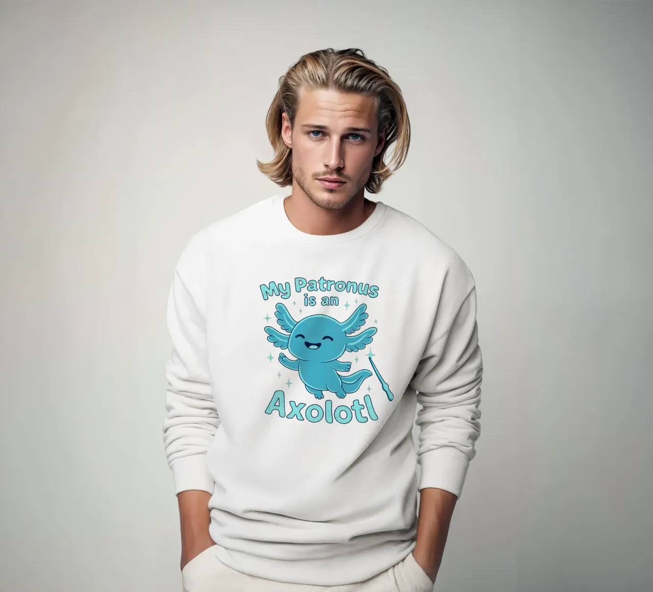 Il mio patrono è un Axolotl felpa da Loobs