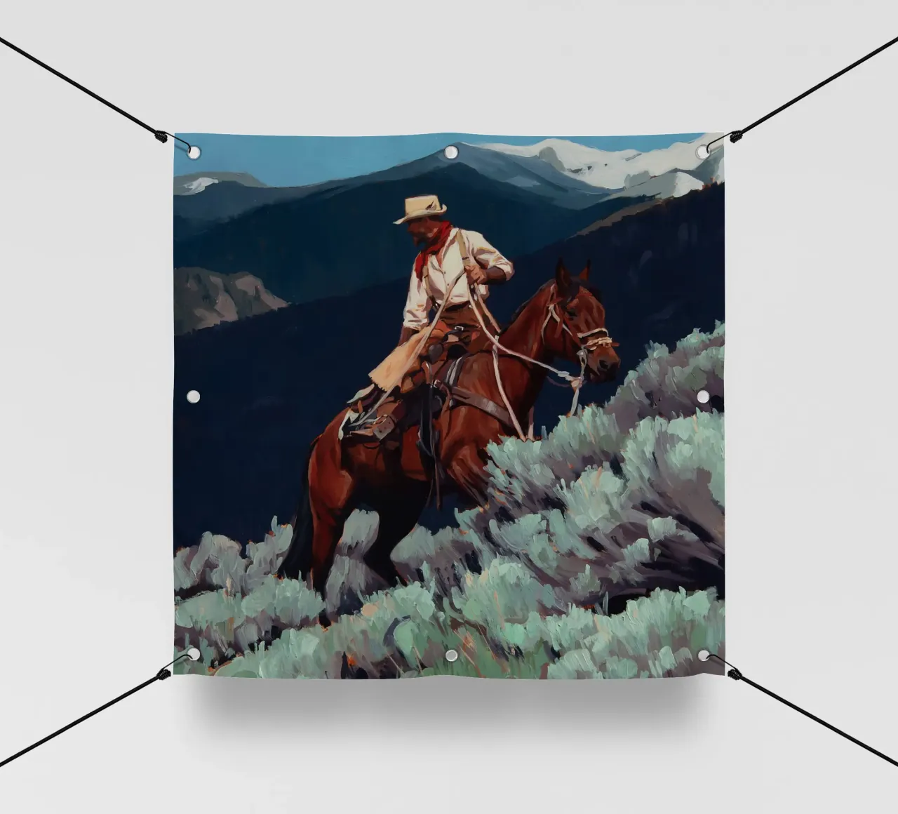 Primavera in Wyoming telo in pvc da Riggle Glenda