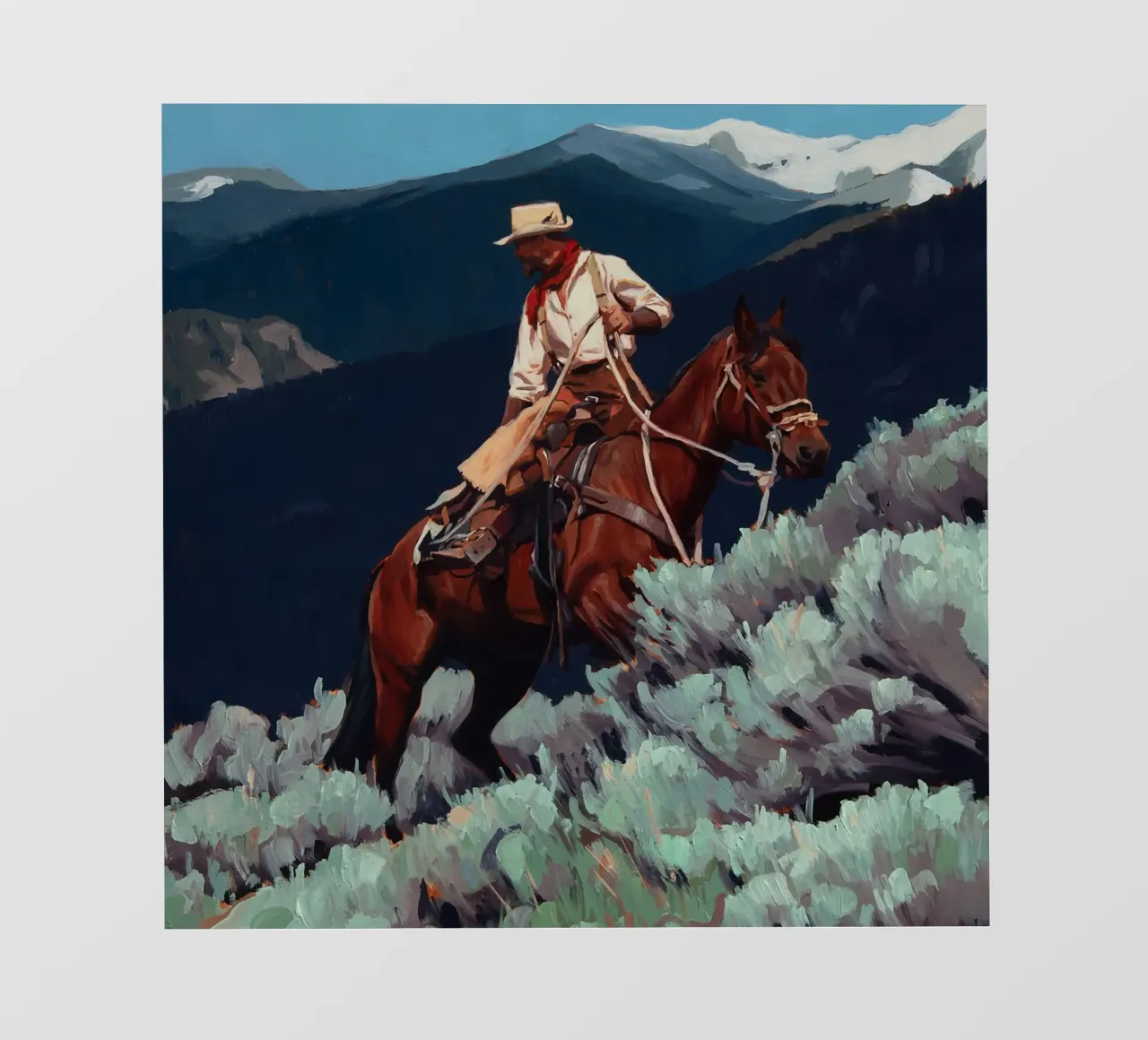 Primavera in Wyoming telo in pvc da Riggle Glenda