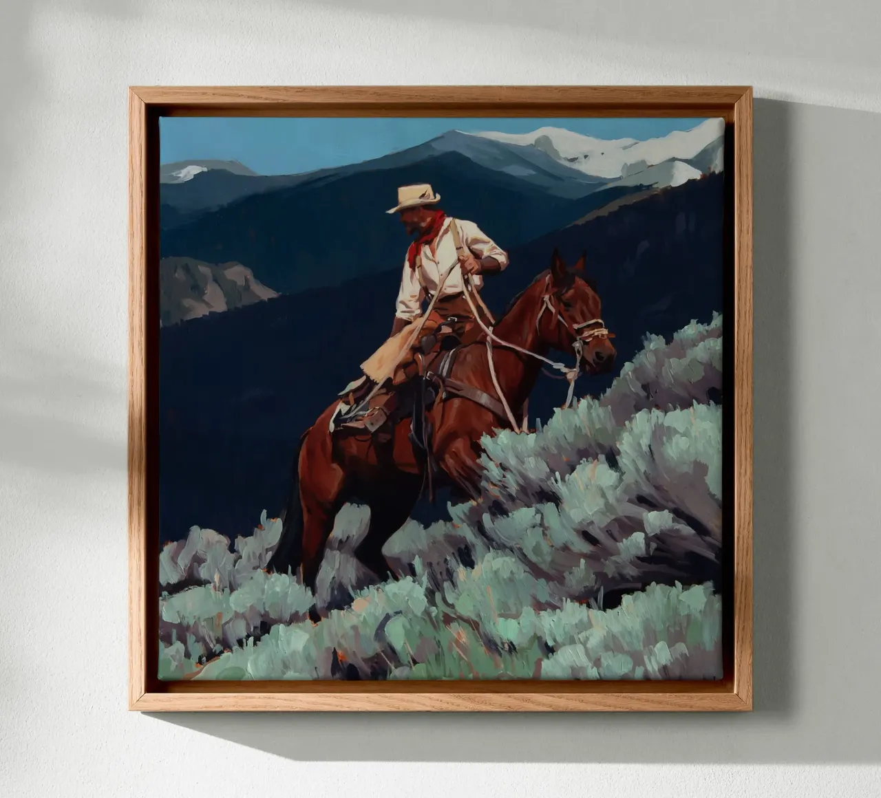 Springtime in Wyoming canvas by Riggle Glenda