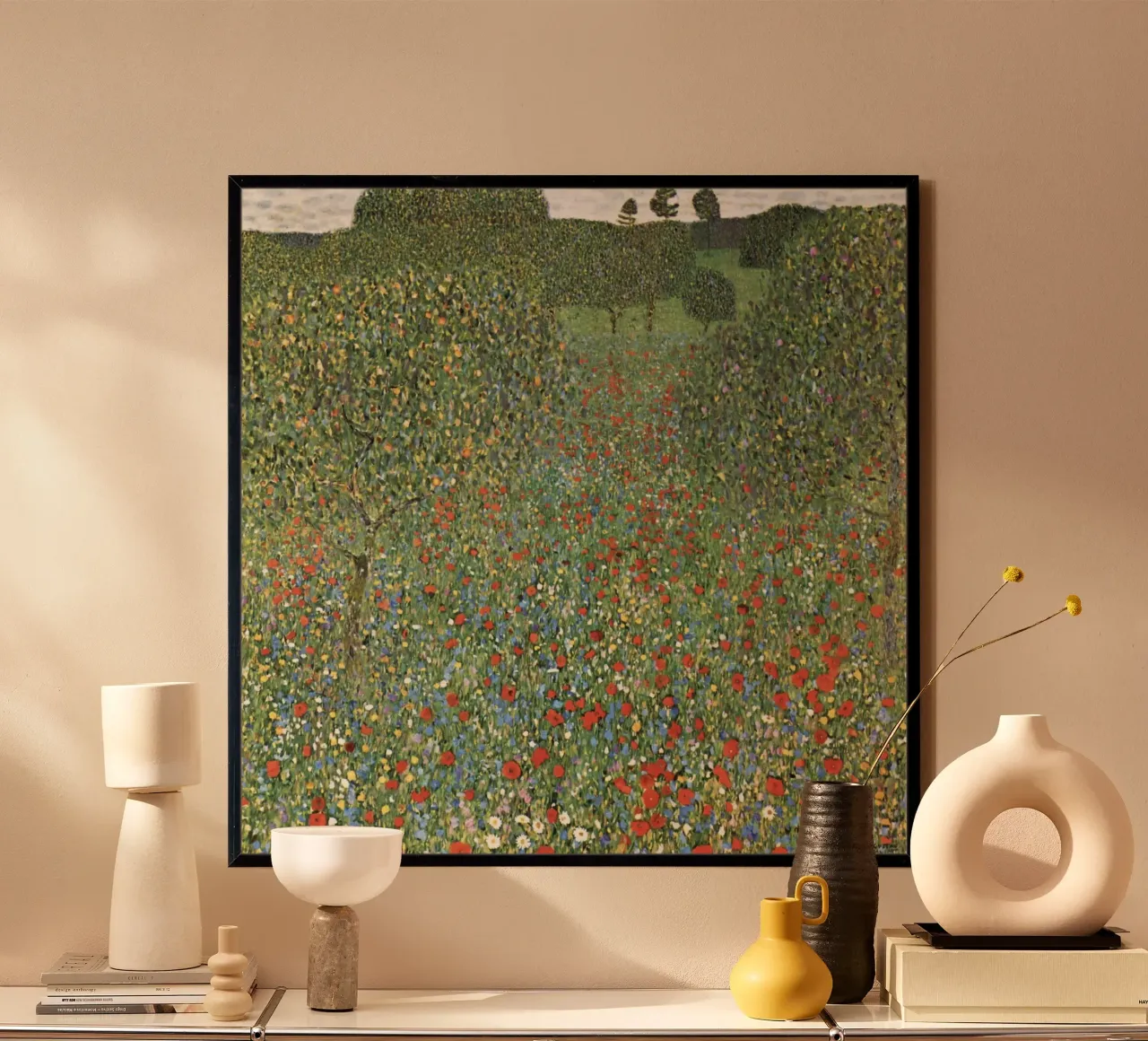 Mohnfeld (1907), noto anche come Campo dei papaveri, poster da Art History