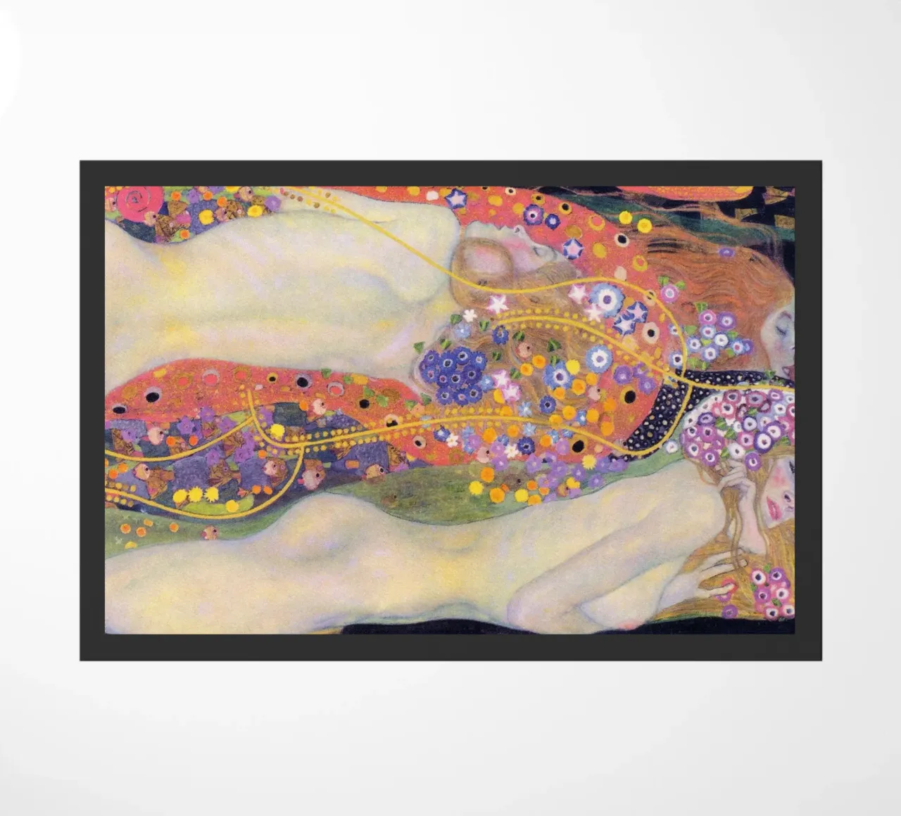 Serpenti d'acqua II (1907) di Gustav Klimt zerbino da Art History
