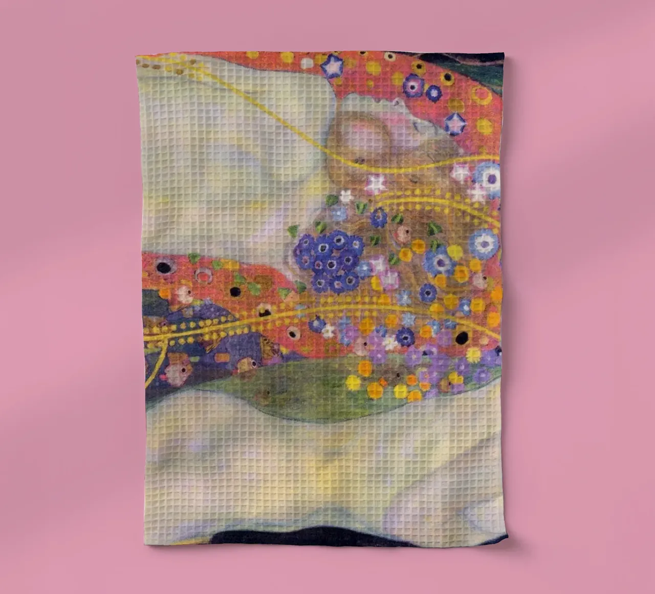 Serpenti d'acqua II (1907) di Gustav Klimt canovaccio da cucina da Art History