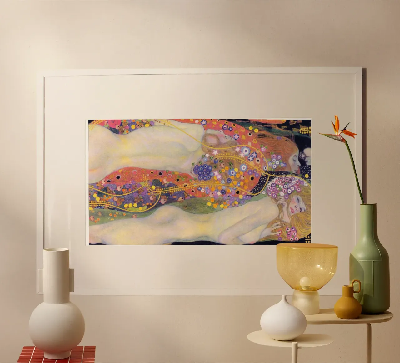 Serpenti d'acqua II (1907) di Gustav Klimt carta hahnemühle da Art History