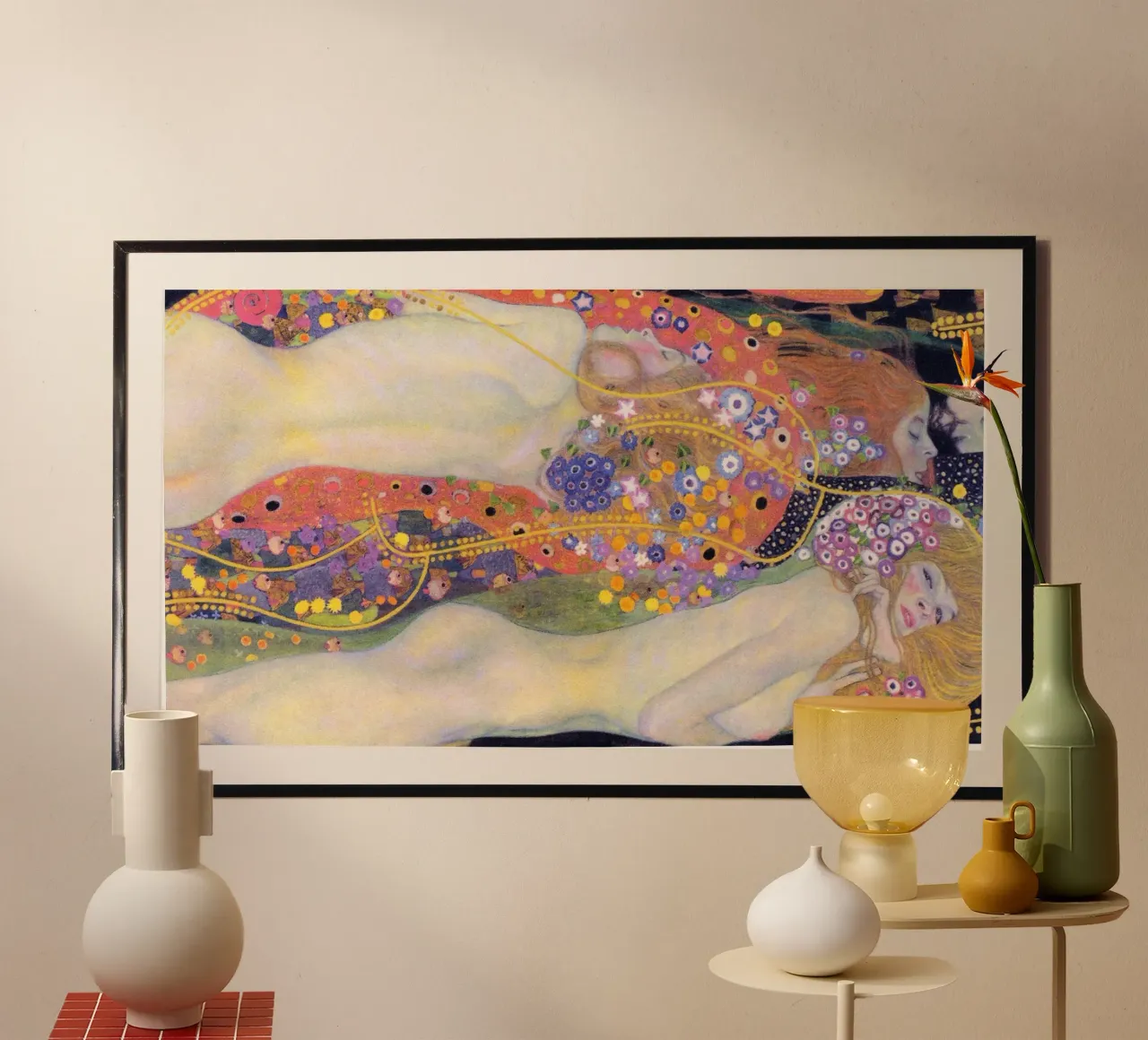 Serpenti d'acqua II (1907) di Gustav Klimt carta hahnemühle da Art History