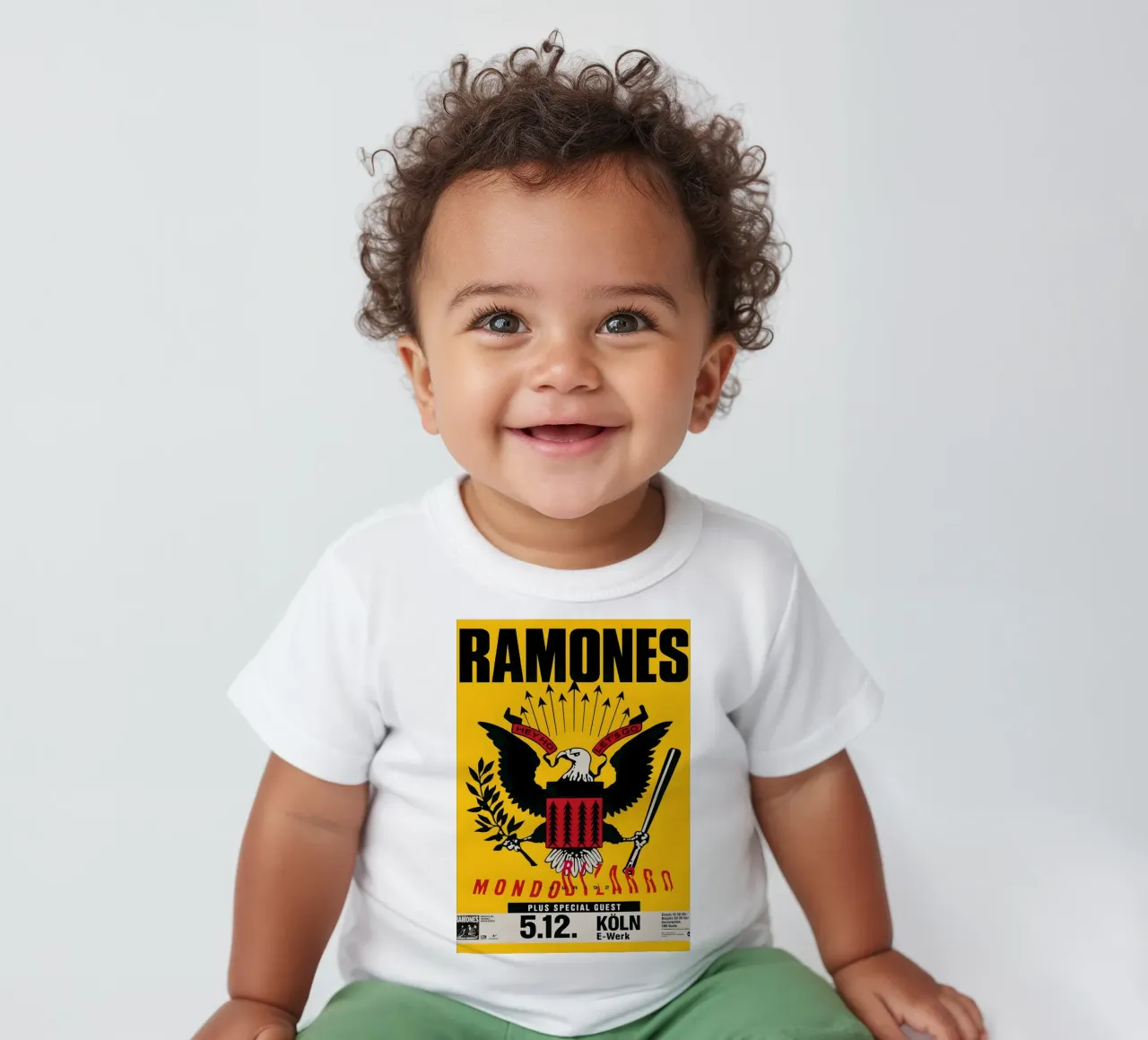The Ramones Signed 1992 German Concert baby t-shirt by DGUnder