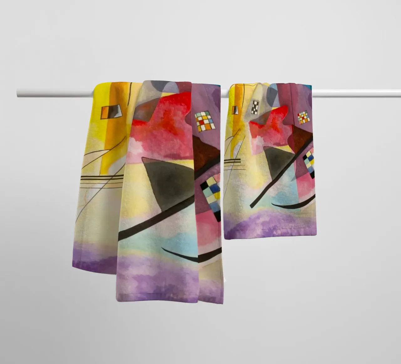 Yellow-Red-Blue (Yellow-Red-Blue, 1925) towel by Art History