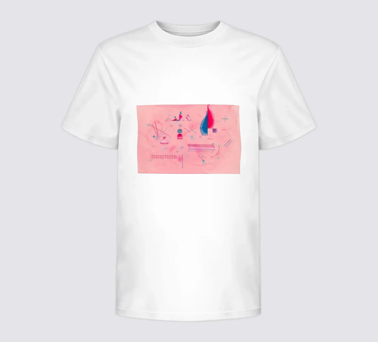 Bastoni in mano (Sticks / The Rose) di Wassily Kandinsky t-shirt bambini da Art History