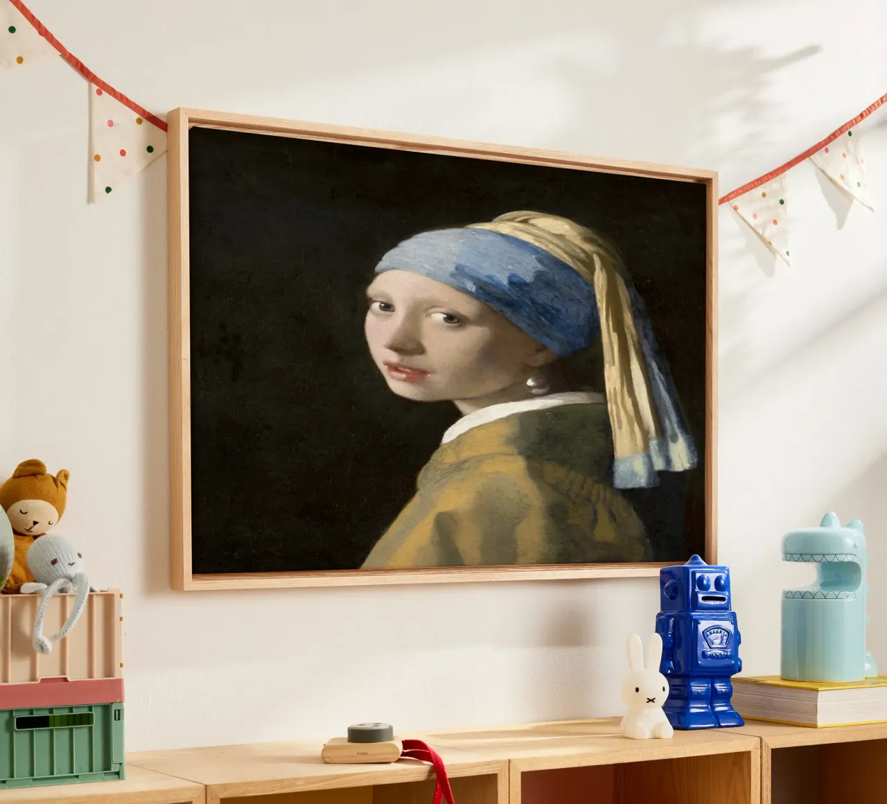 Girl with a Pearl Earring by Johannes Vermeer canvas by Art History