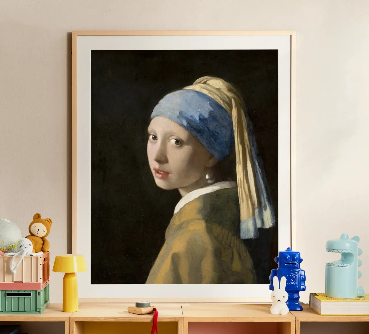 Girl with a Pearl Earring by Johannes Vermeer hahnemühle by Art History
