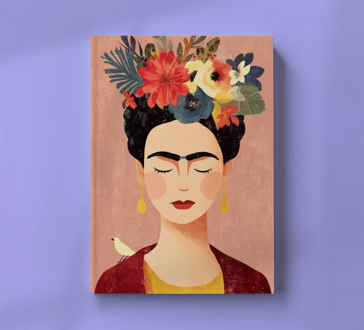 Frida y las Flores notebook by Clara August