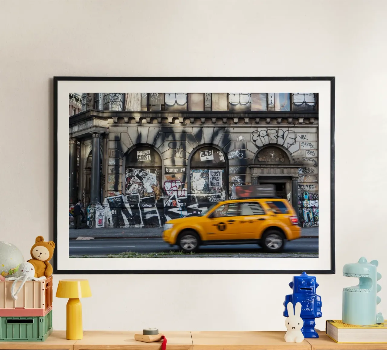 Strati di strada, New York poster da Wanderlust Vibes