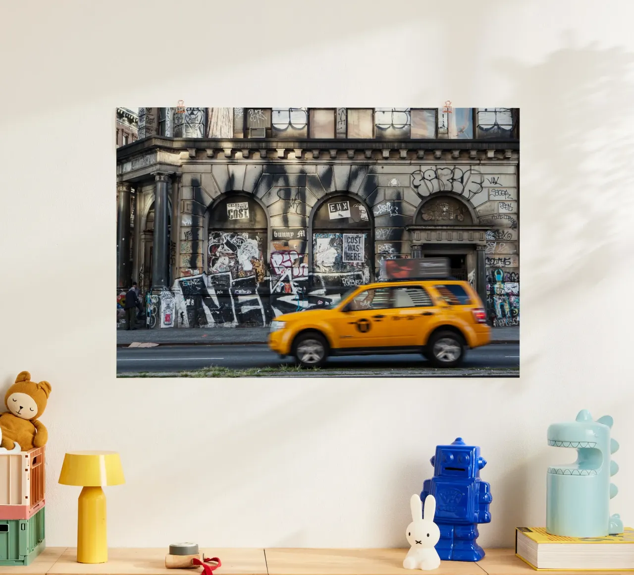 Strati di strada, New York poster da Wanderlust Vibes