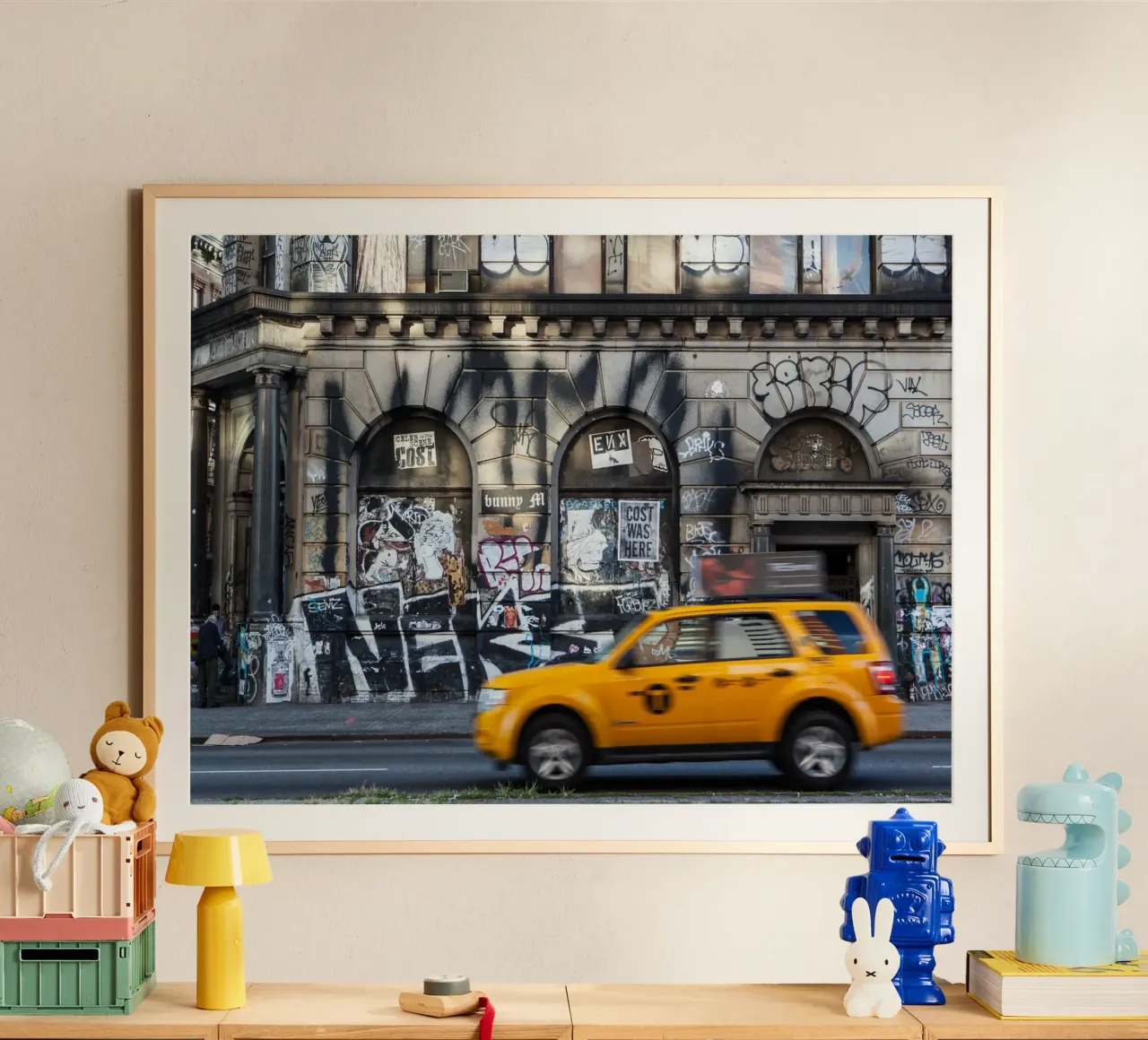Strati di strada, New York poster da Wanderlust Vibes