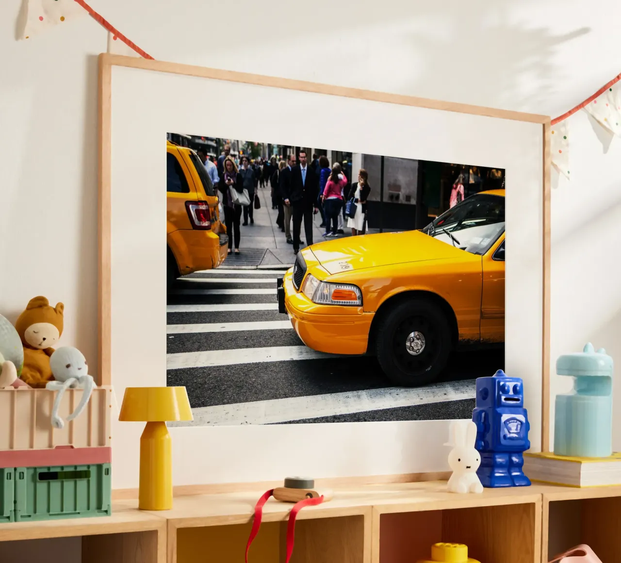 Yellow Cab, New York carta hahnemühle da Wanderlust Vibes