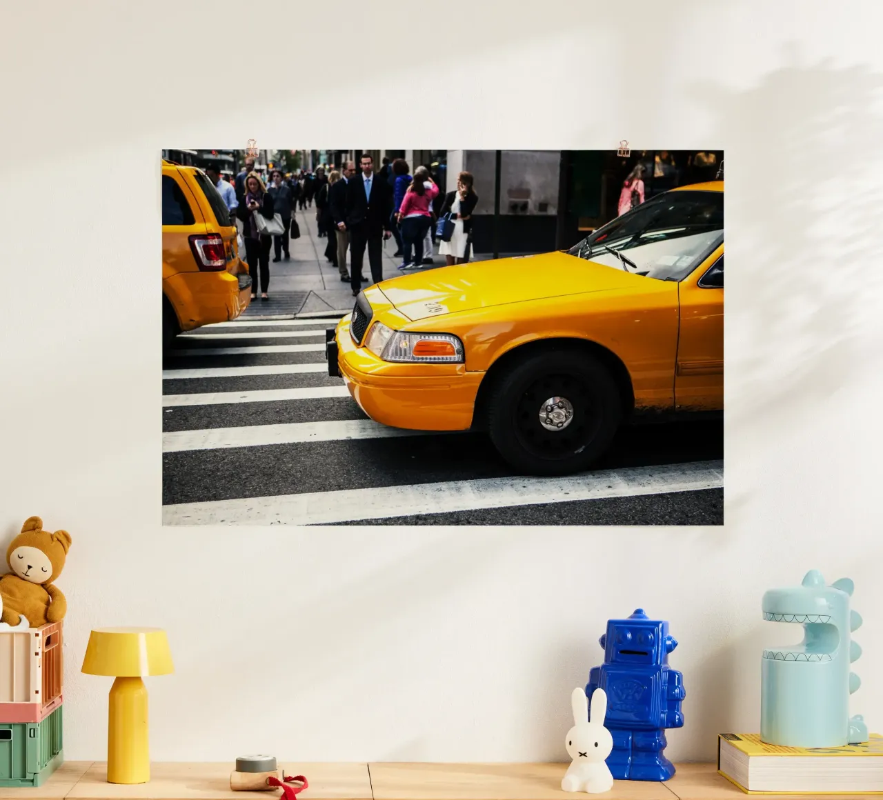 Yellow Cab, New York carta hahnemühle da Wanderlust Vibes
