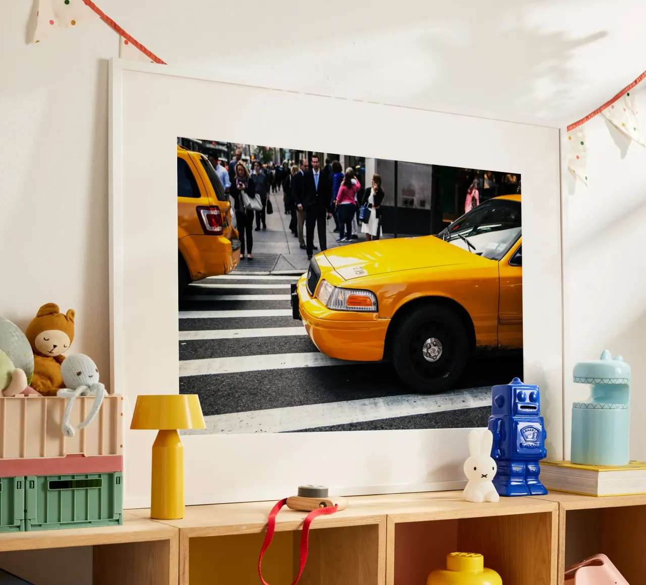 Yellow Cab, New York carta hahnemühle da Wanderlust Vibes
