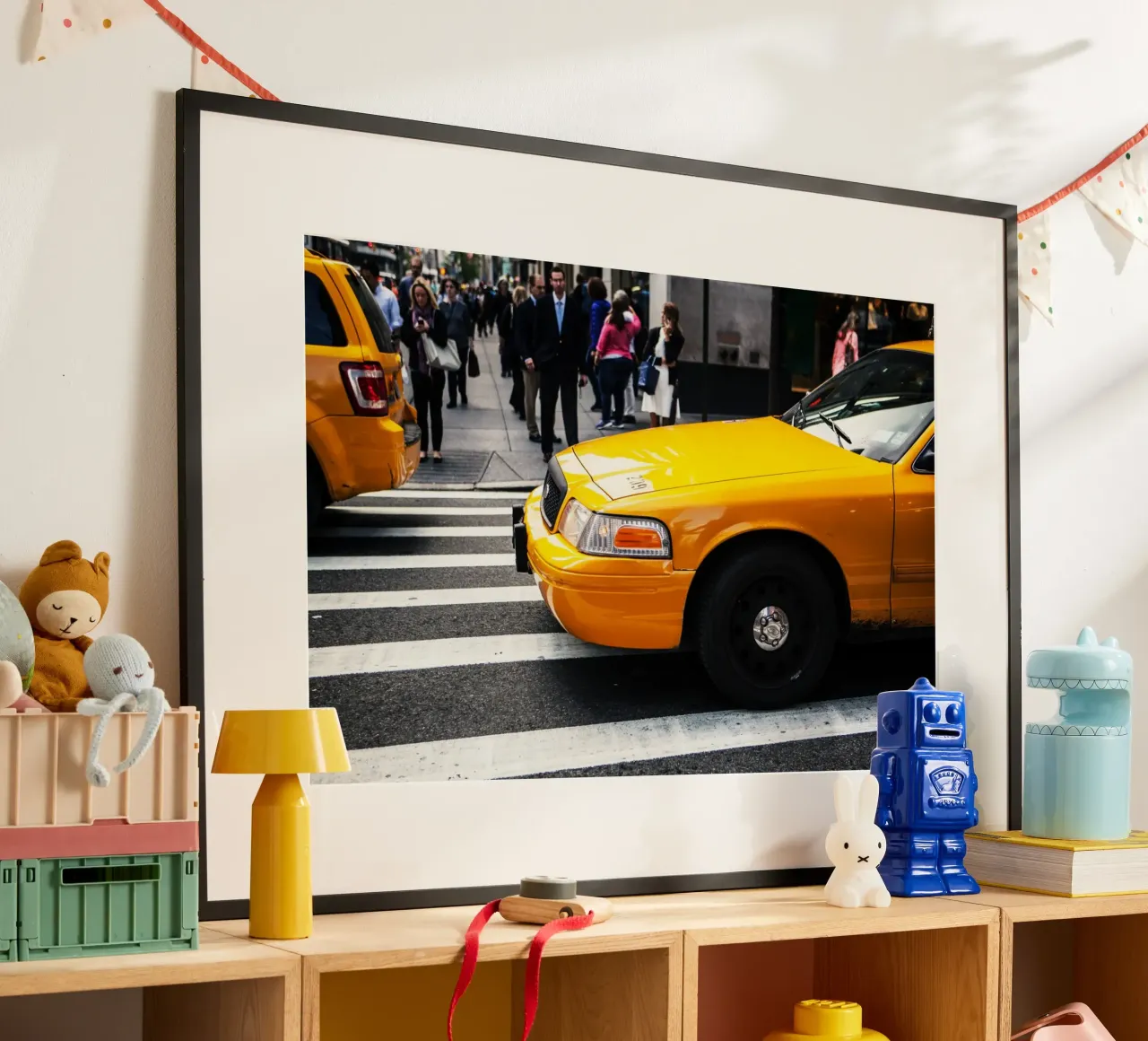 Yellow Cab, New York carta hahnemühle da Wanderlust Vibes