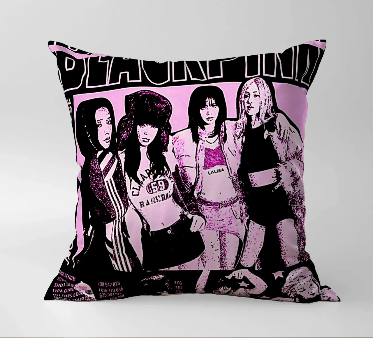 Blackpink 5 cuscino da music soul
