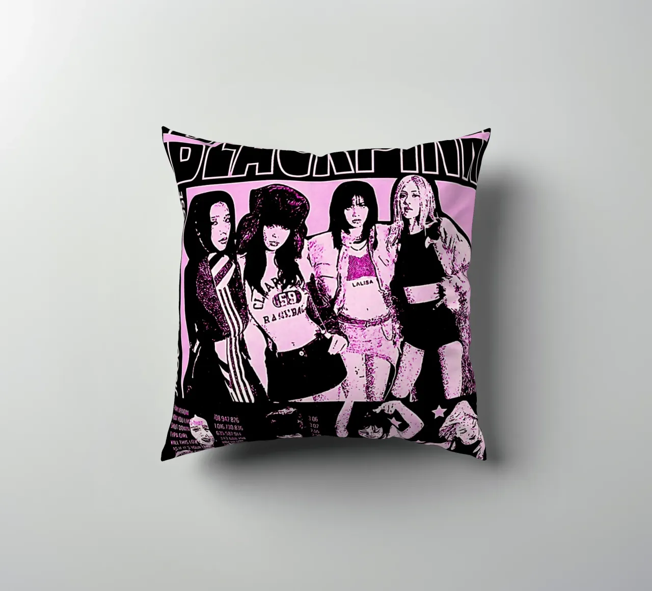 Blackpink 5 cuscino da music soul