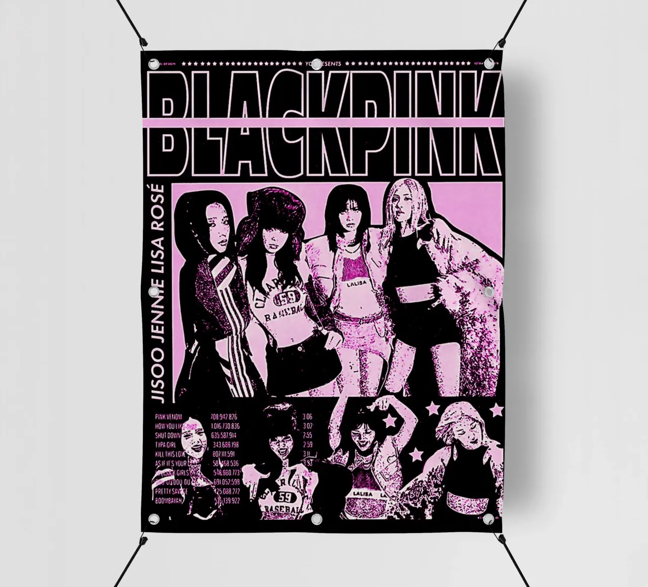 Blackpink 5 telo in pvc da music soul