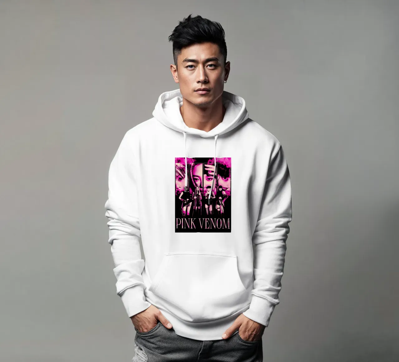 Blackpink 4 felpa con cappuccio da music soul
