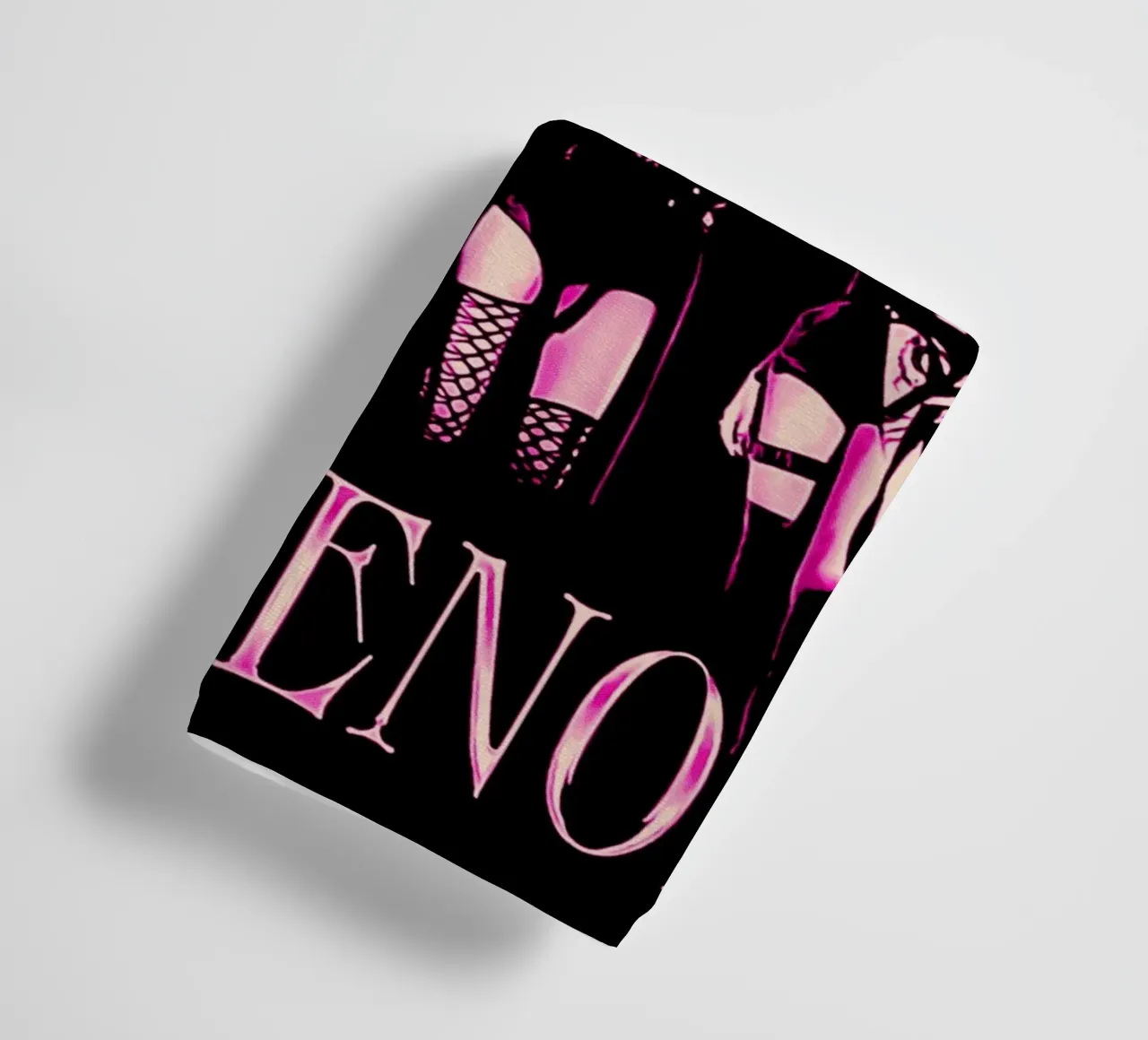 Schwarzpink 4 Handtuch von music soul