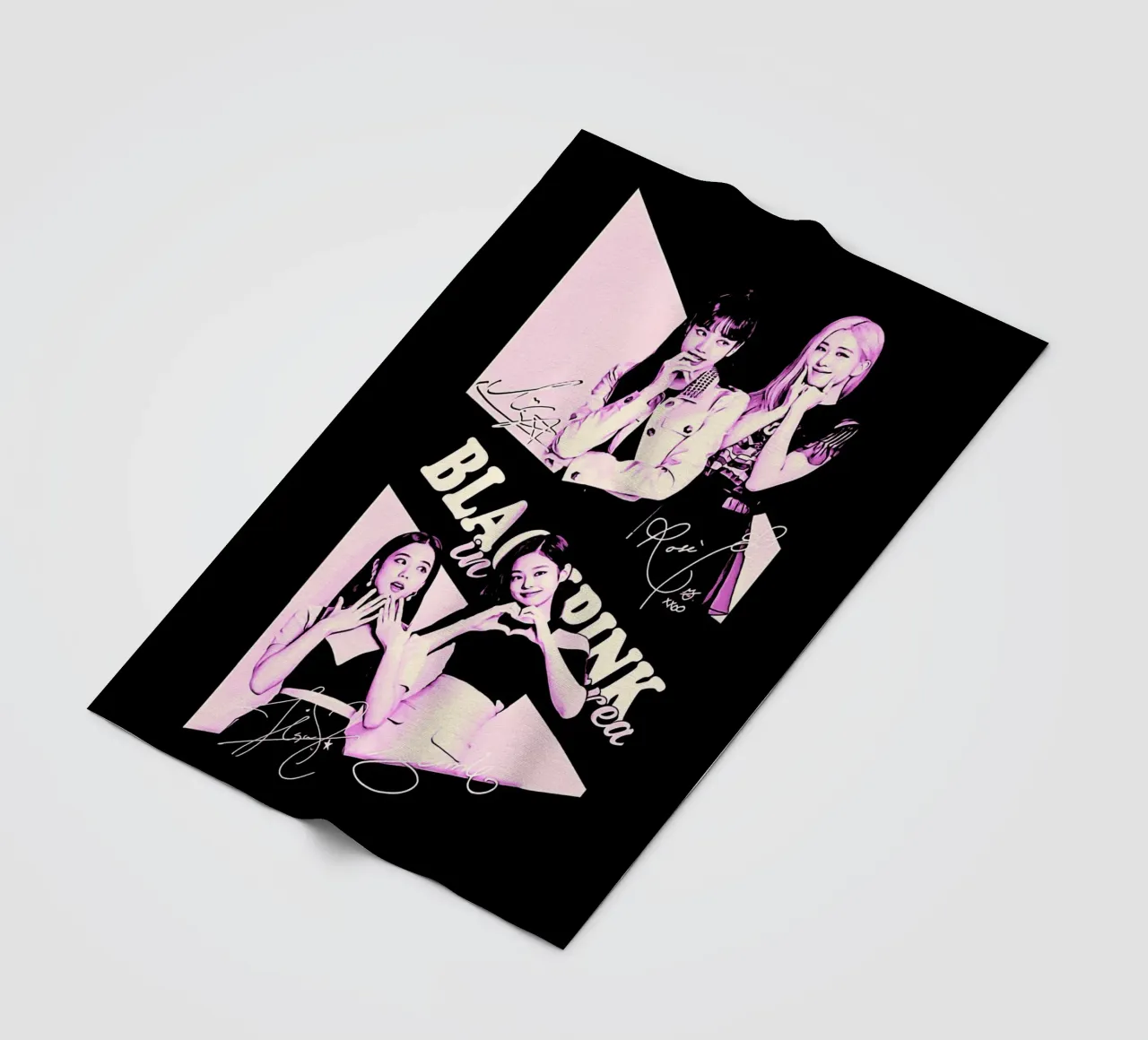 Blackpink 3 coperta in pile da music soul