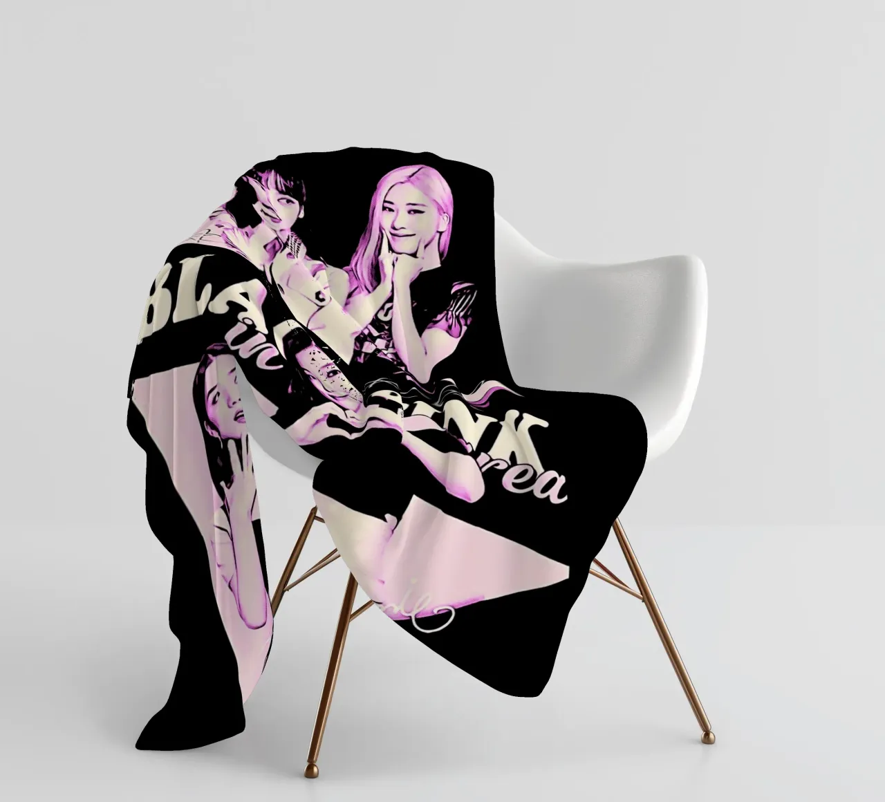 Blackpink 3 coperta in pile da music soul
