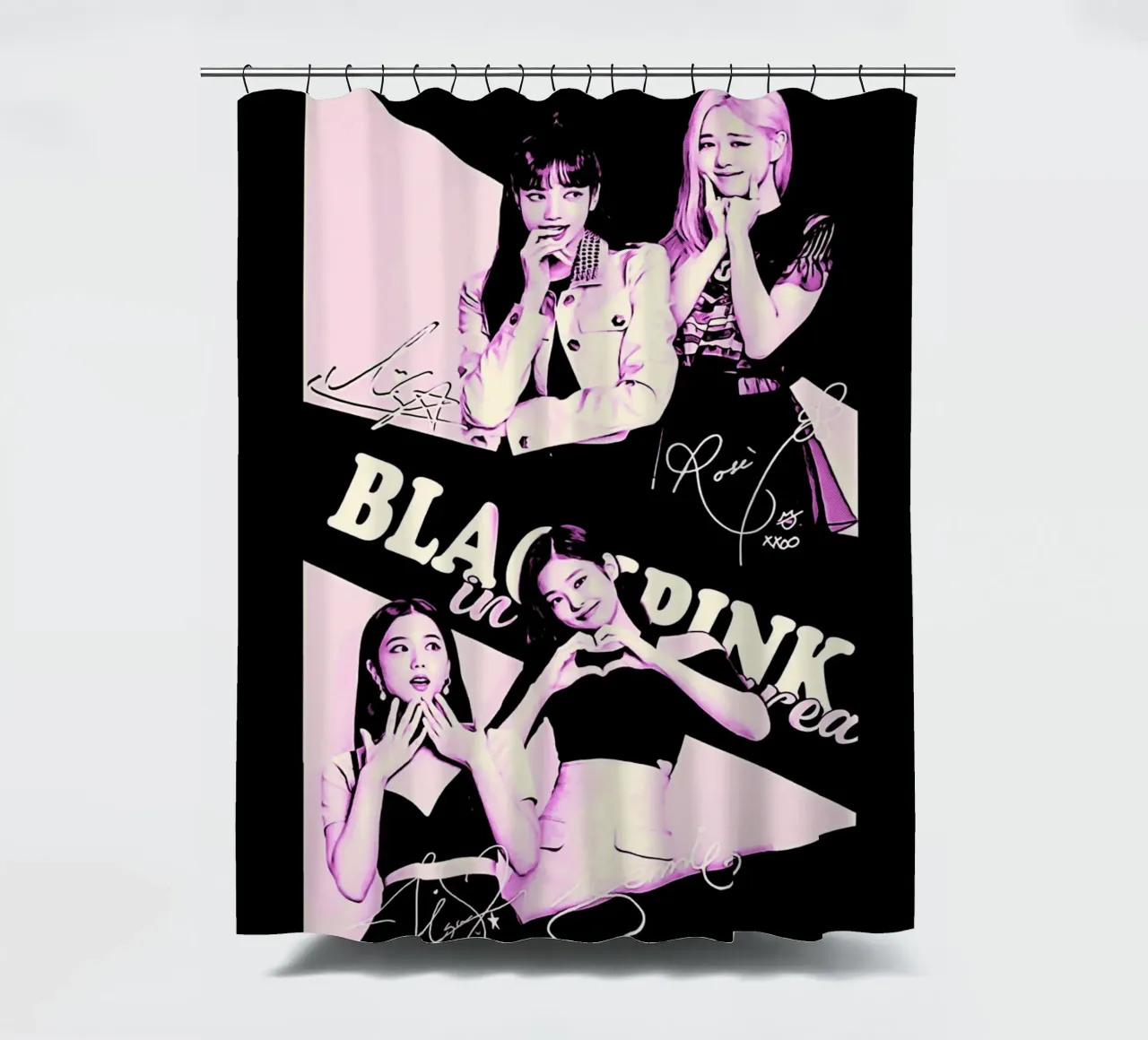 Blackpink 3 tenda da doccia da music soul