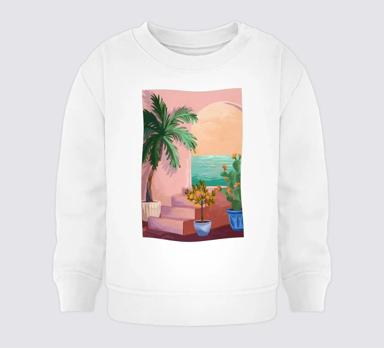 Stairway to Paradise felpa neonato da Goed Blauw