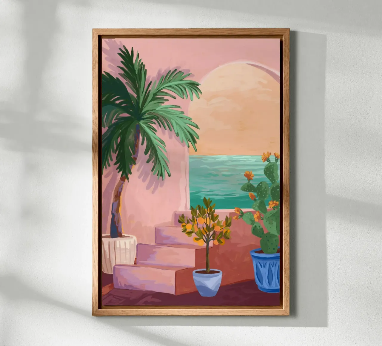 Stairway to Paradise alluminio dibond da Goed Blauw
