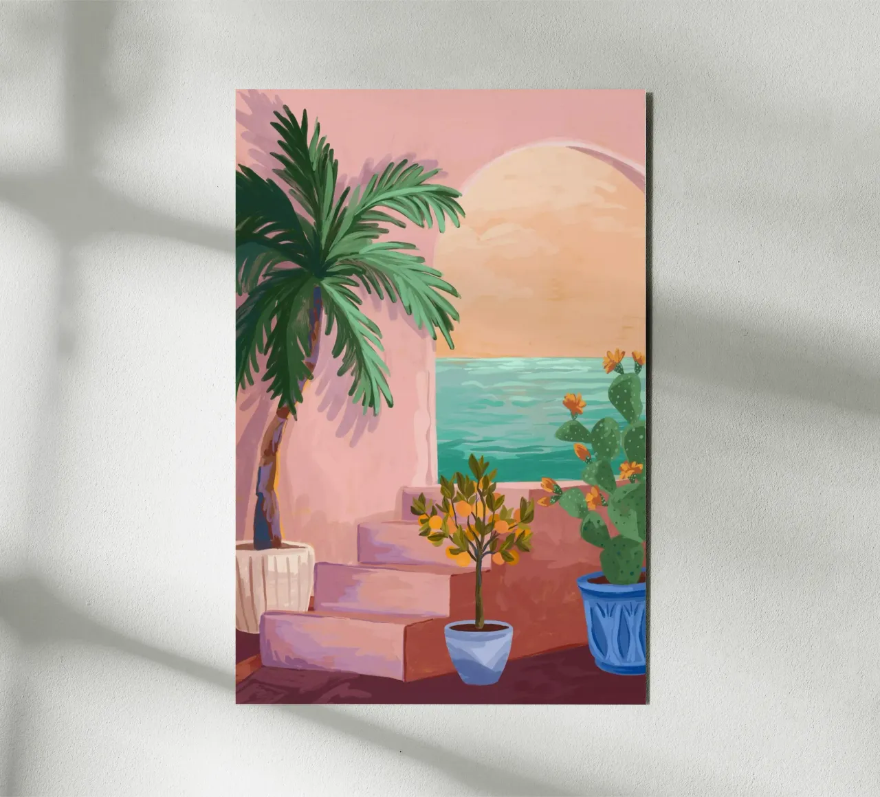Stairway to Paradise alluminio dibond da Goed Blauw