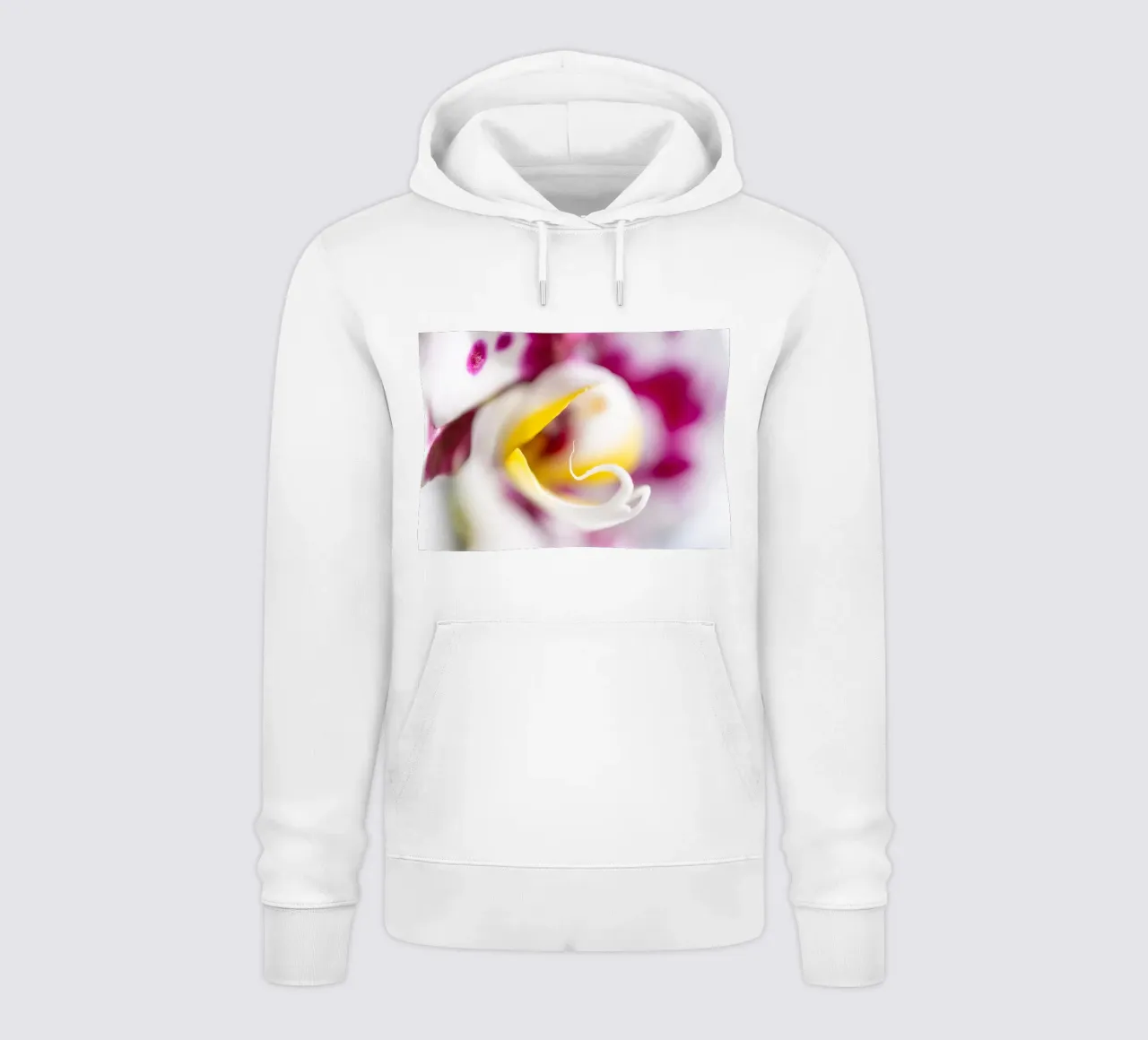 Orchidea #4 felpa con cappuccio da rafael campezato