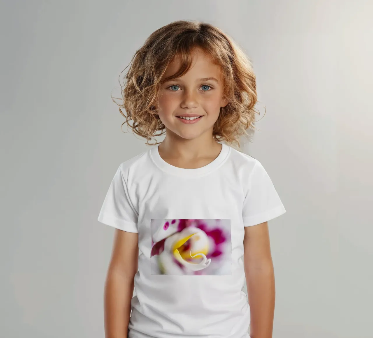 Orchidea #4 t-shirt bambini da rafael campezato